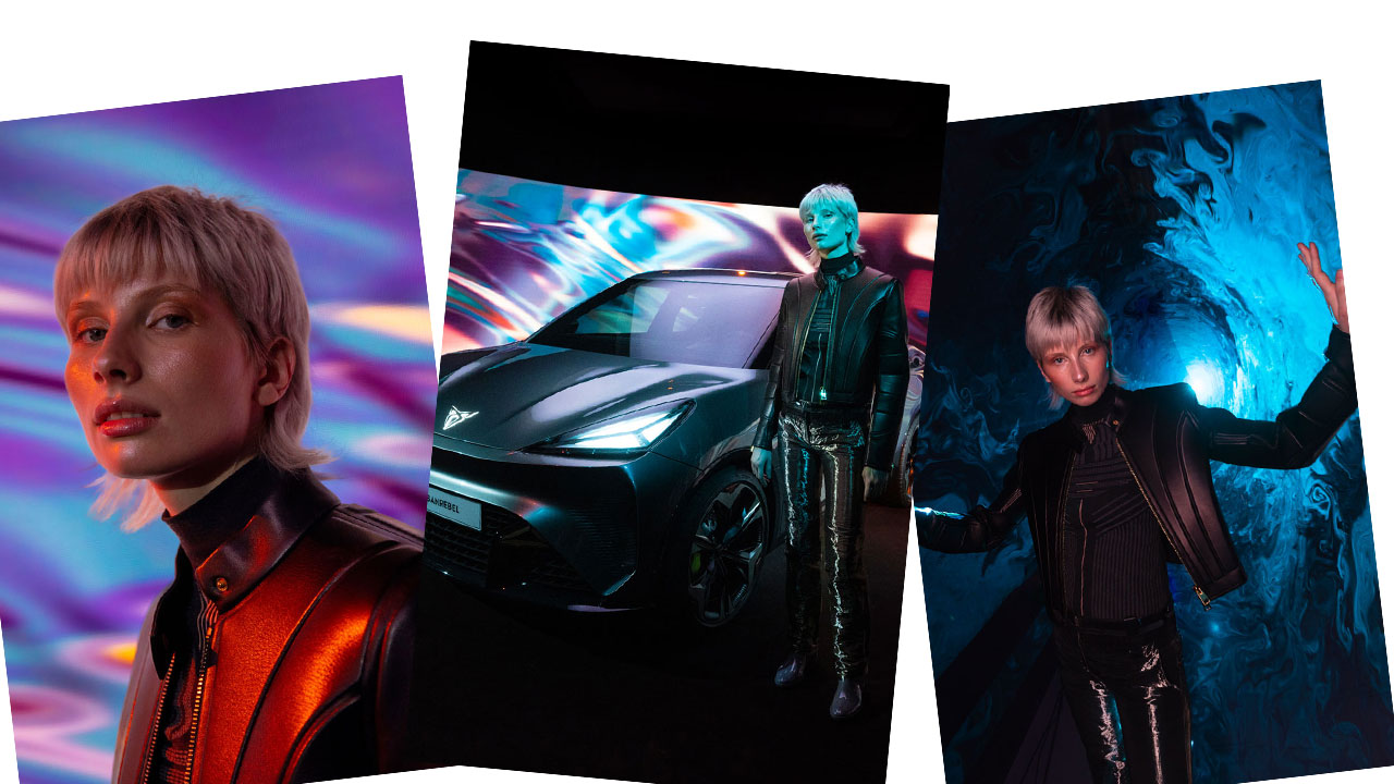 blogpost-model-cupra-urban-rebel-car-brand-future-innovation-mullet-short-hair-silver-white-blonde-black-leather-jacket-outfit-purple-iridescence-(1)